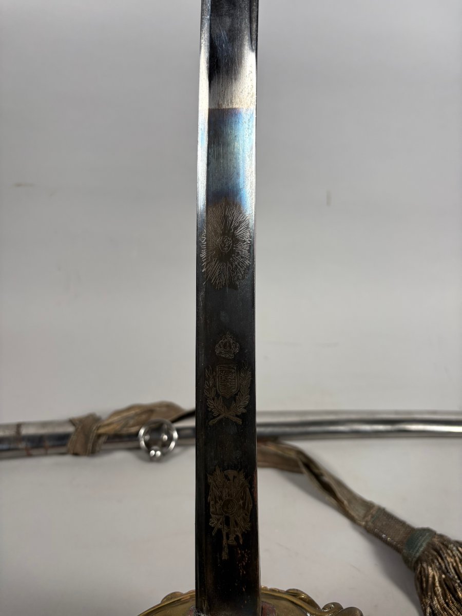 King's Bodyguard Saber, 1st Model, 1814, 19th Century -photo-3