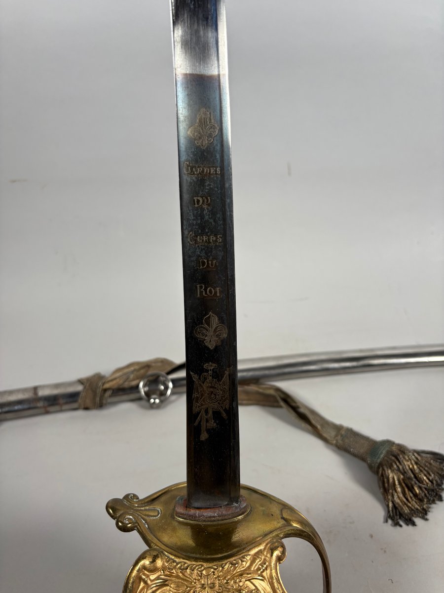 King's Bodyguard Saber, 1st Model, 1814, 19th Century -photo-4