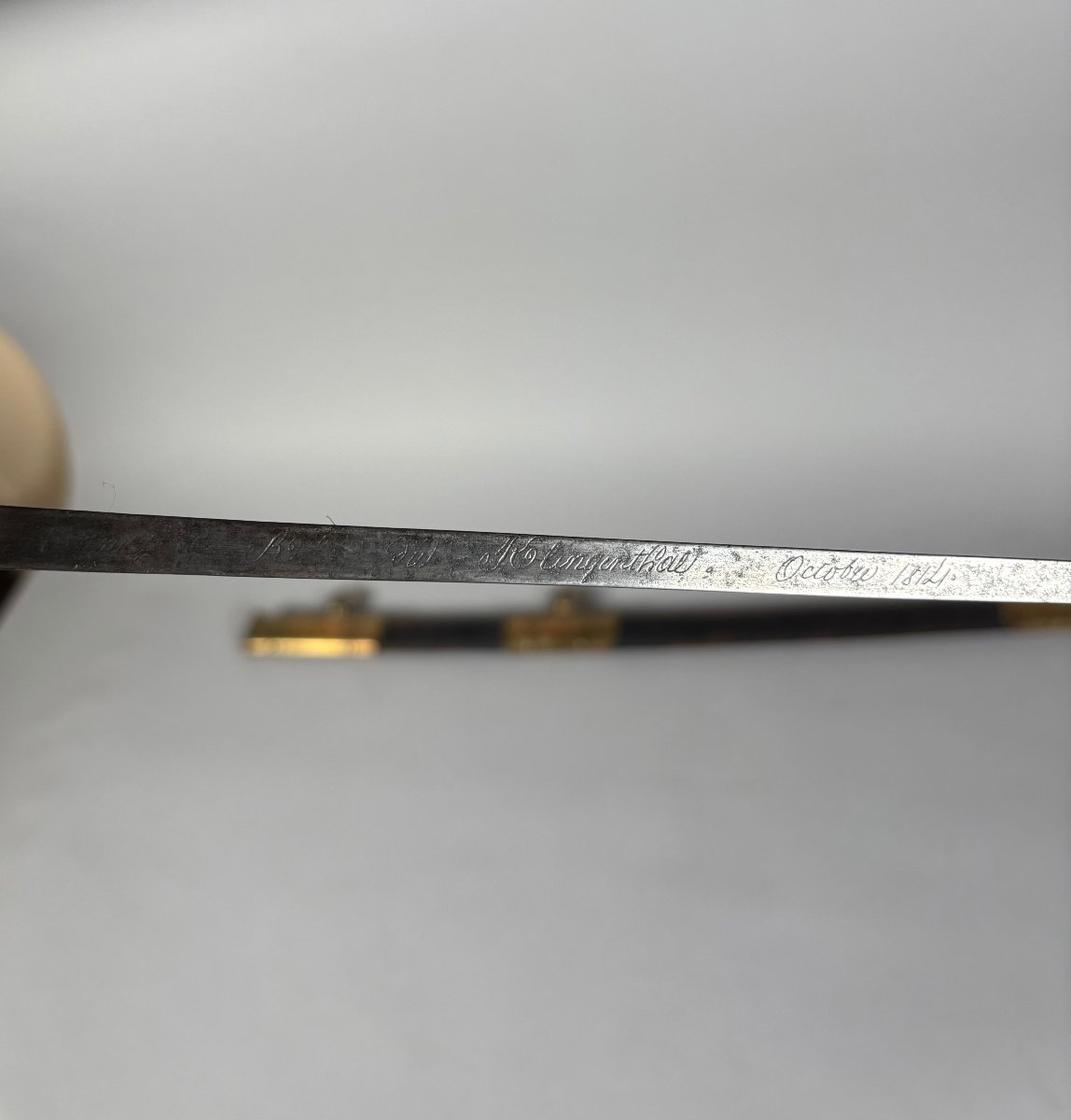 Sabre de garde du corps du Roi du 1er modèle 1814-photo-6