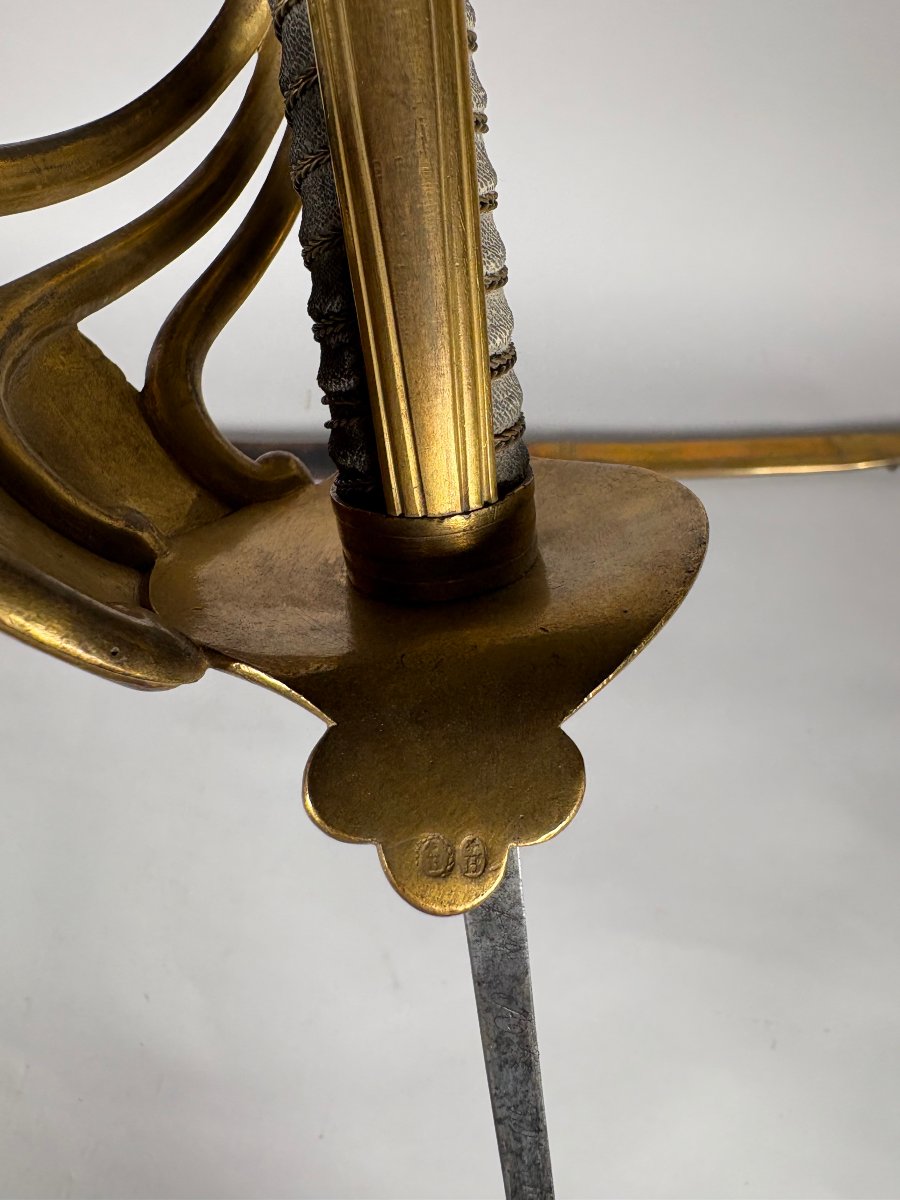 Sabre de garde du corps du Roi du 1er modèle 1814-photo-7