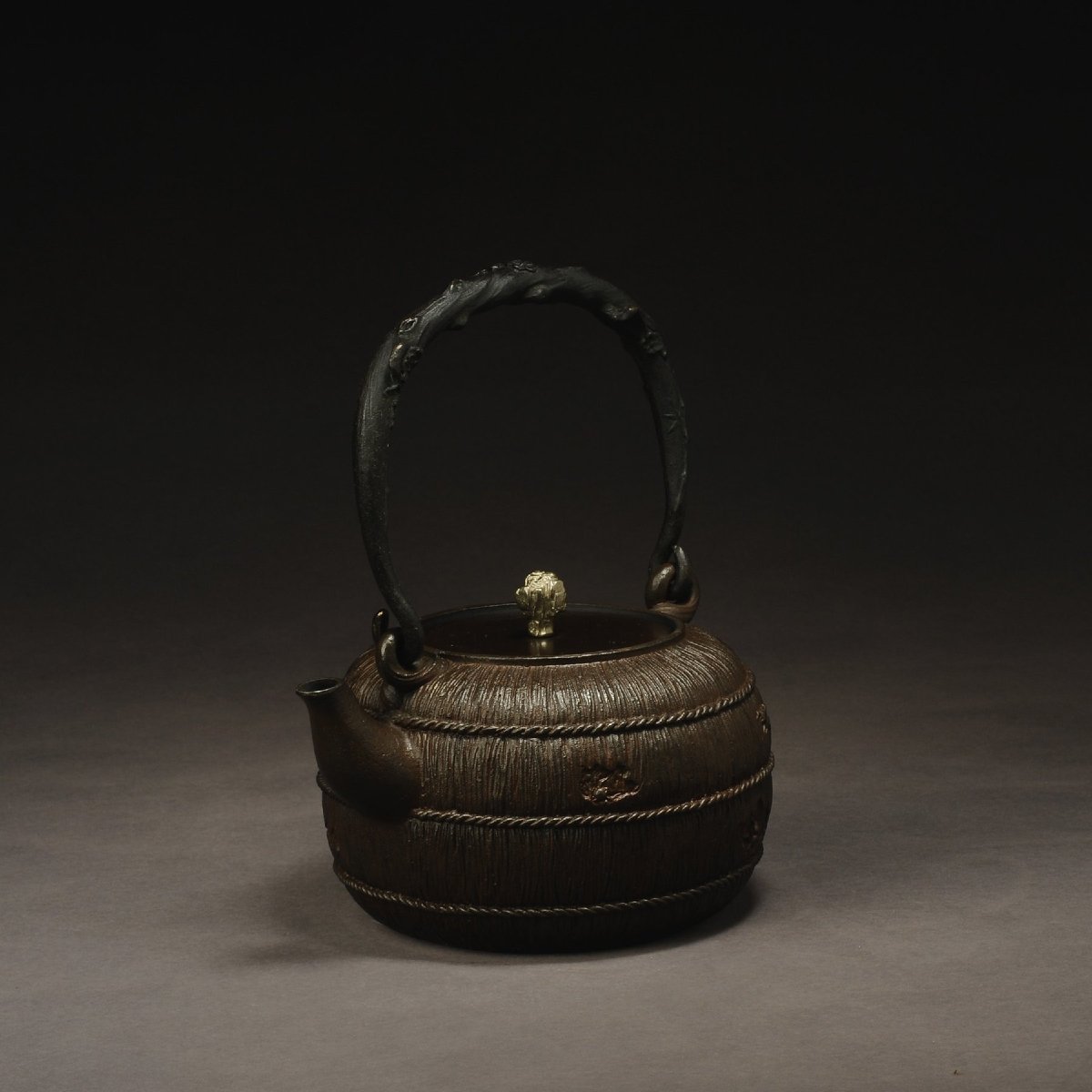 Tetsubin (bouilloire traditionnelle) Japon début de l'Ere Showa XXeme siecle-photo-4