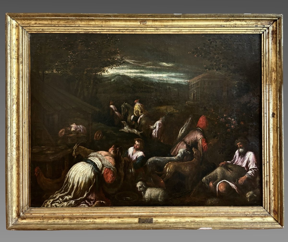 Gerolamo Bassano (1510–1592) “spring”  Oil On Canvas, 16th Century, Italian School