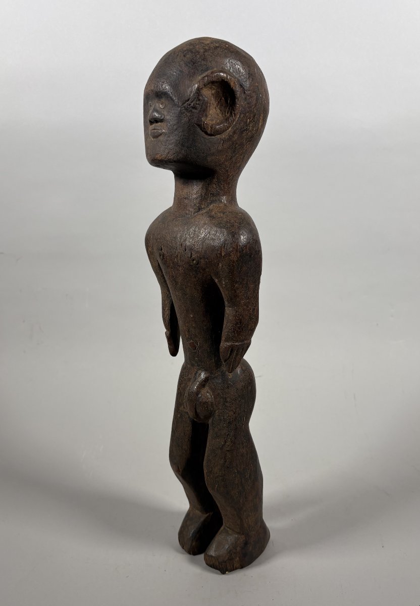 Statue masculine - Sculpture - Nyamwezi - Tanzanie - Bois Afrique-photo-4