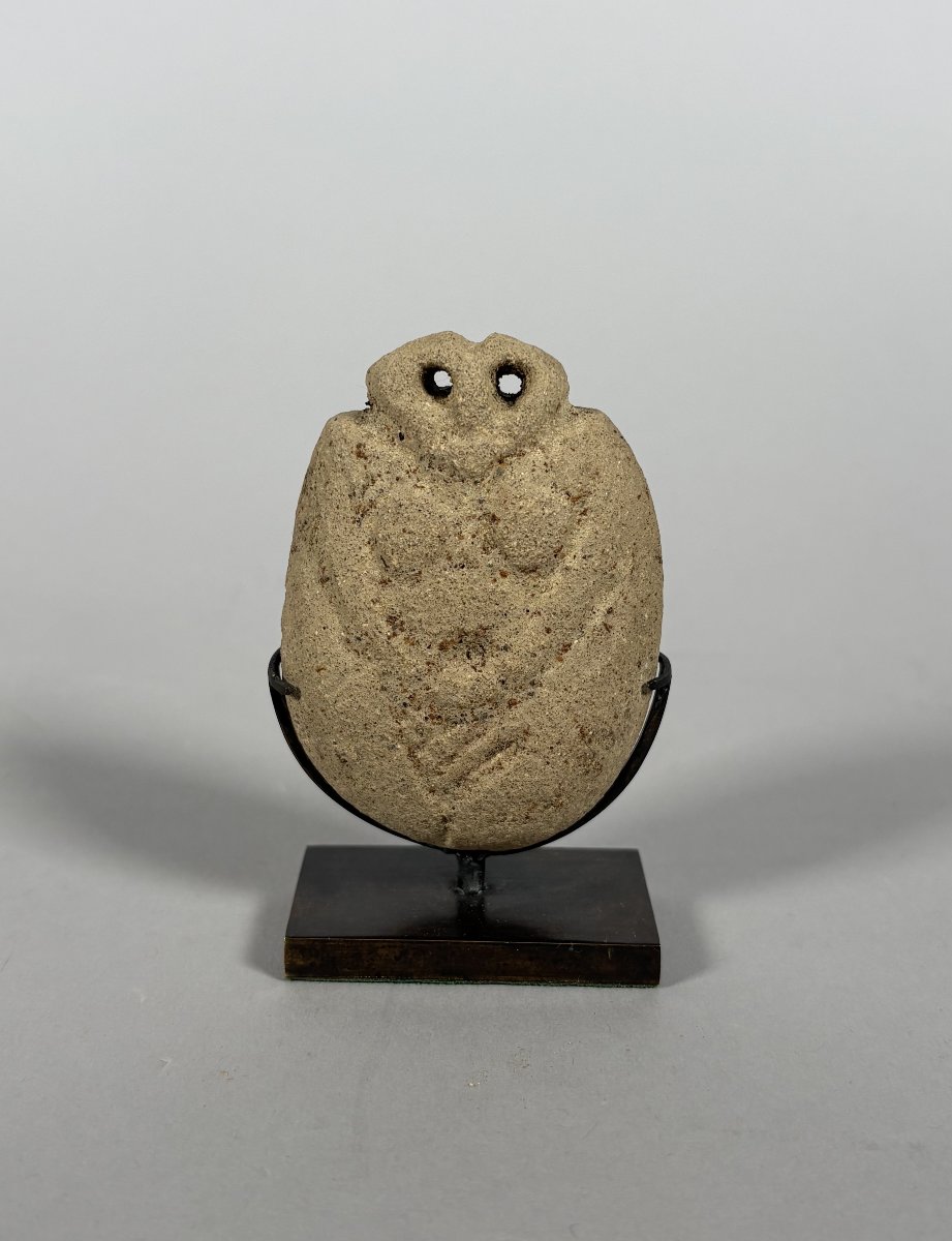 Bell-shaped Idol With Eyes, Tell Brak, Archaeology, 4th Millennium B.c.