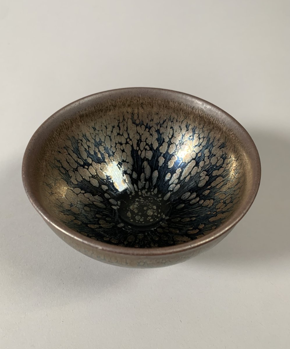 Stoneware Bowl With “hare Fur” Glaze. Jianyao. Song Dynasty Style (960–1279)-photo-1