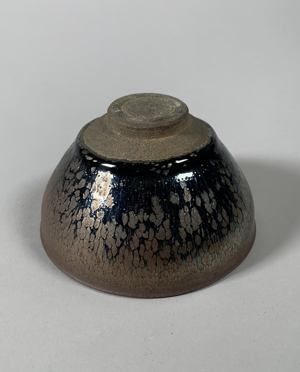 Stoneware Bowl With “hare Fur” Glaze. Jianyao. Song Dynasty Style (960–1279)-photo-2