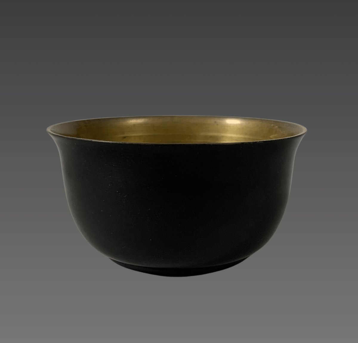 Jean DUNAND (1877-1942).  coupe en bronze laqué Art Déco-photo-4