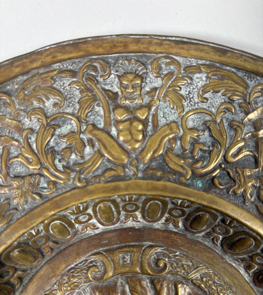17th-century Bronze Offering Dish, "venus" -photo-4