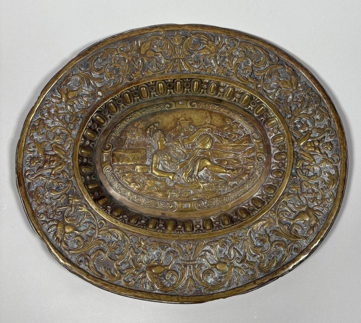 17th-century Bronze Offering Dish, "venus" 