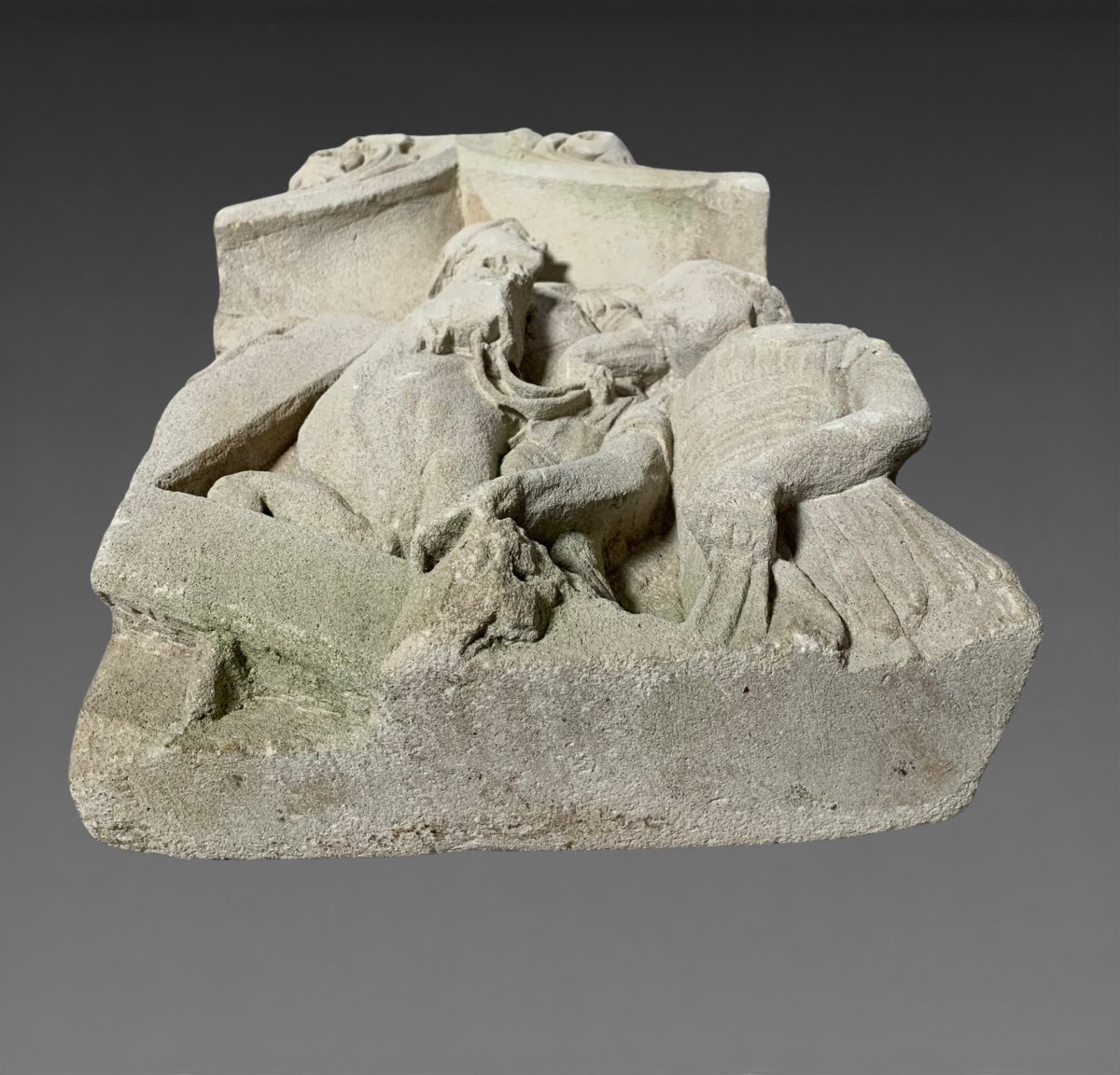 15th-century Burgundian Relief Sculpture—the Executioners Of Christ-photo-2