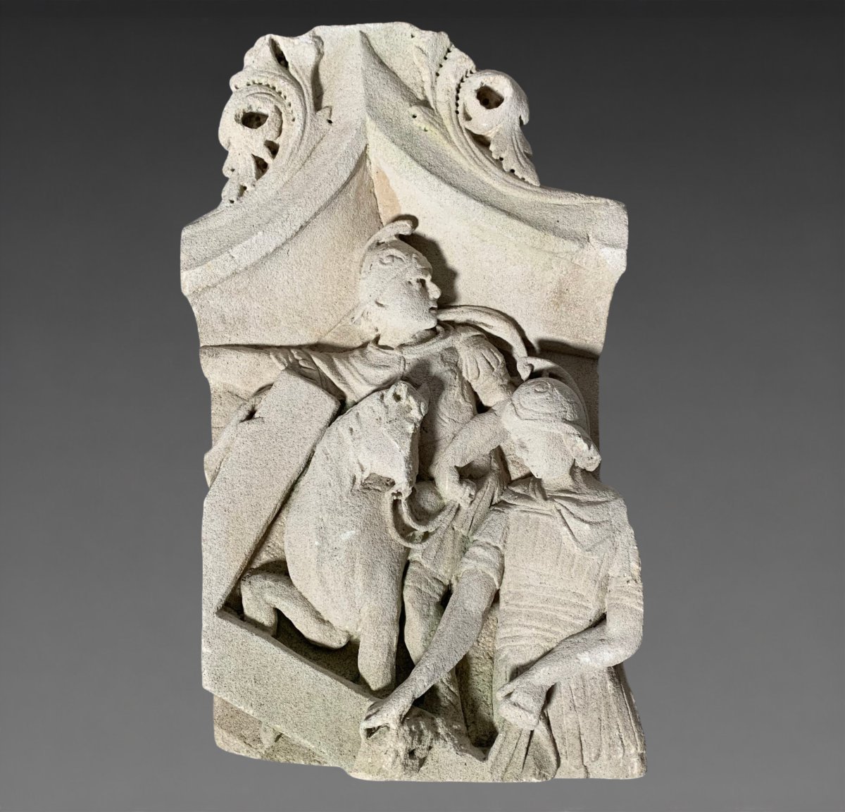 15th-century Burgundian Relief Sculpture—the Executioners Of Christ
