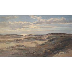 The Norman Dunes Attributed To Paul Pascal (1832-1903)