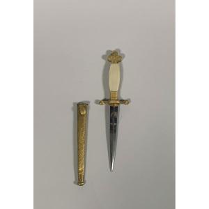 Naval Officer's Dagger Restoration Period (circa 1820).