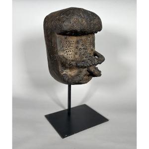 Studded Tribal Mask - Dan-guéré. Ivory Coast Africa