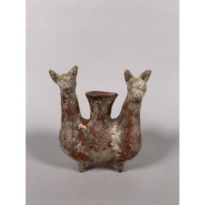 Amlash Terre cuite Vase zoomorphe en terre cuite Zoomorphe archéologie