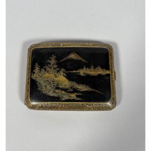 Boite à cigarette Japon Ere Meiji  Début du XXe siècle