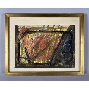 Sonja Sekula (1918–1963) Abstract Expressionist Composition. 1953