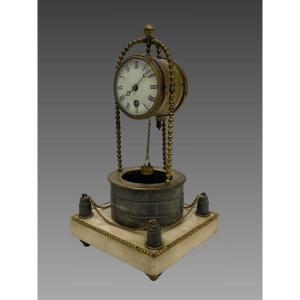 Louis XVI-style Well Clock, Late 18th Century