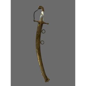 19th-century French Naval Officer's Dirk, Restoration Period (circa 1830).