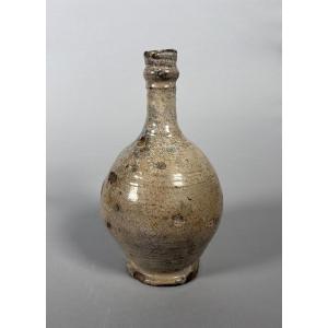Vase bouteille en grès craquelé Dynastie Song (960 - 1279) Chine