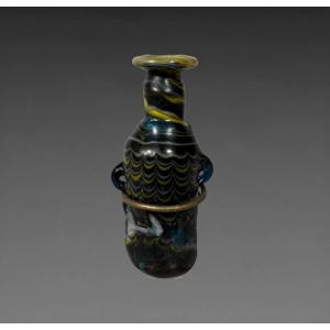 Amphorisque en pate de verre Grece Phenicie 2eme-1er Siecle AV. J.C.