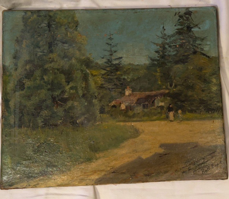 Paysage Genre Barbizon 