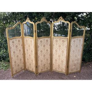 Napoleon III Louis XV Style Screen