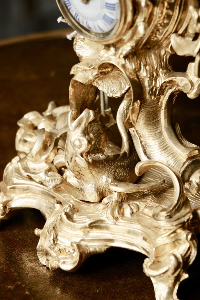 Gilt Bronze Dragon Pendulum-photo-4