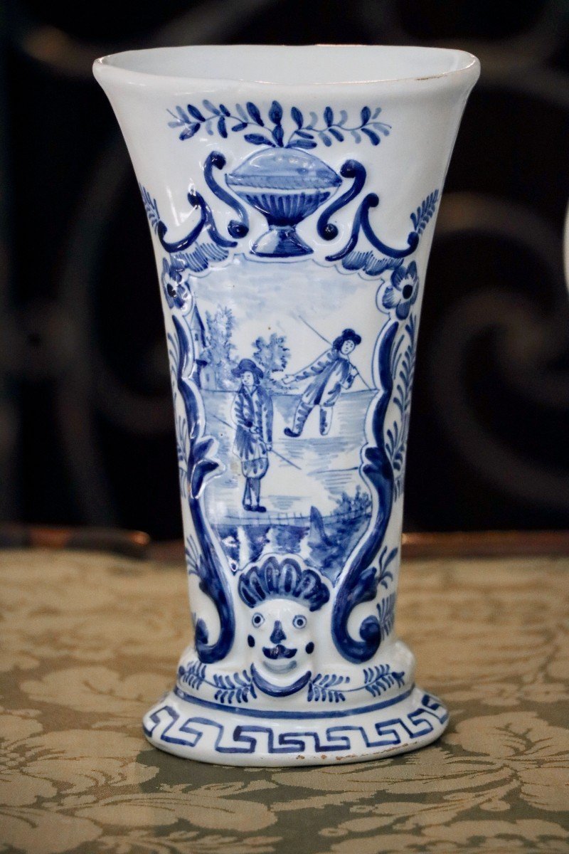 Set Of Delft Vases-photo-2