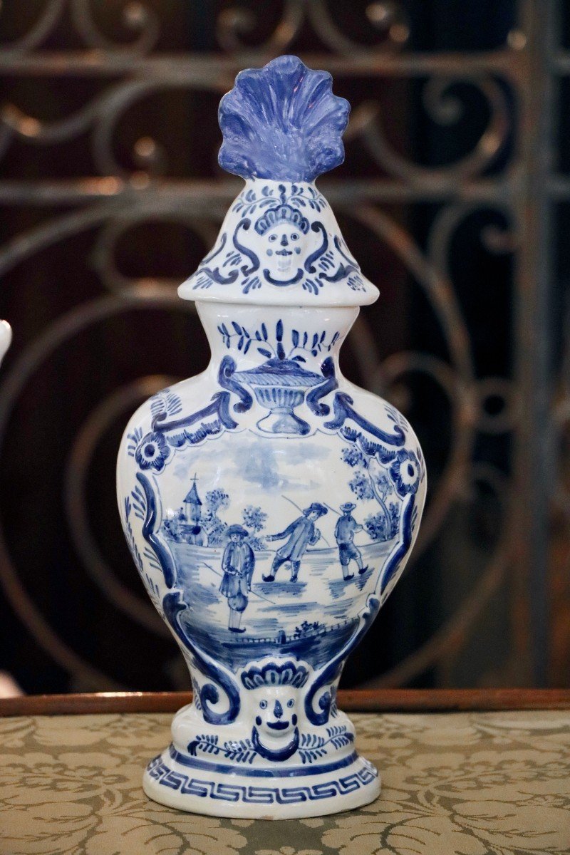 Set Of Delft Vases-photo-3