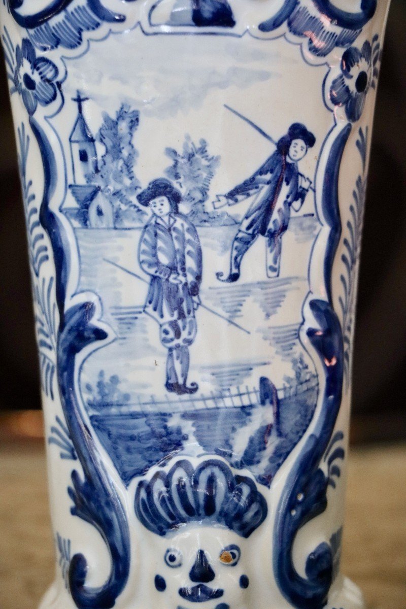 Set Of Delft Vases-photo-2