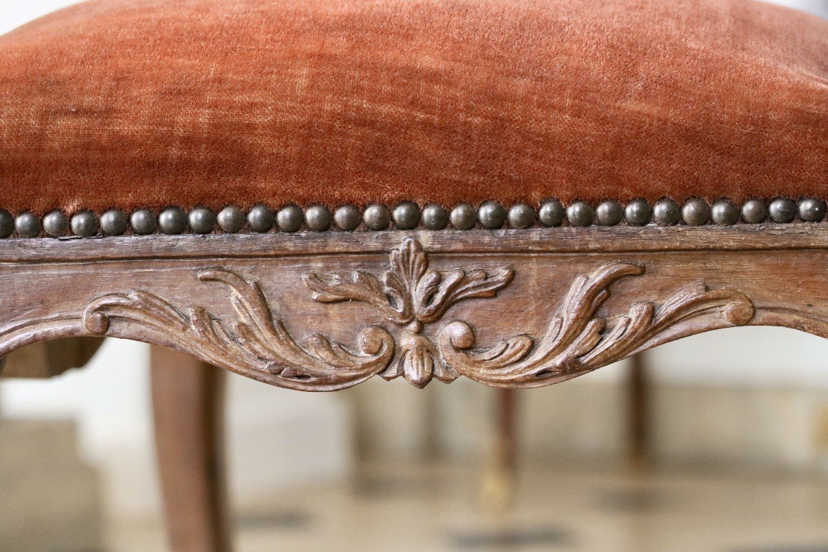 Ensemble De Huit Chaises En Bois Naturel-photo-4