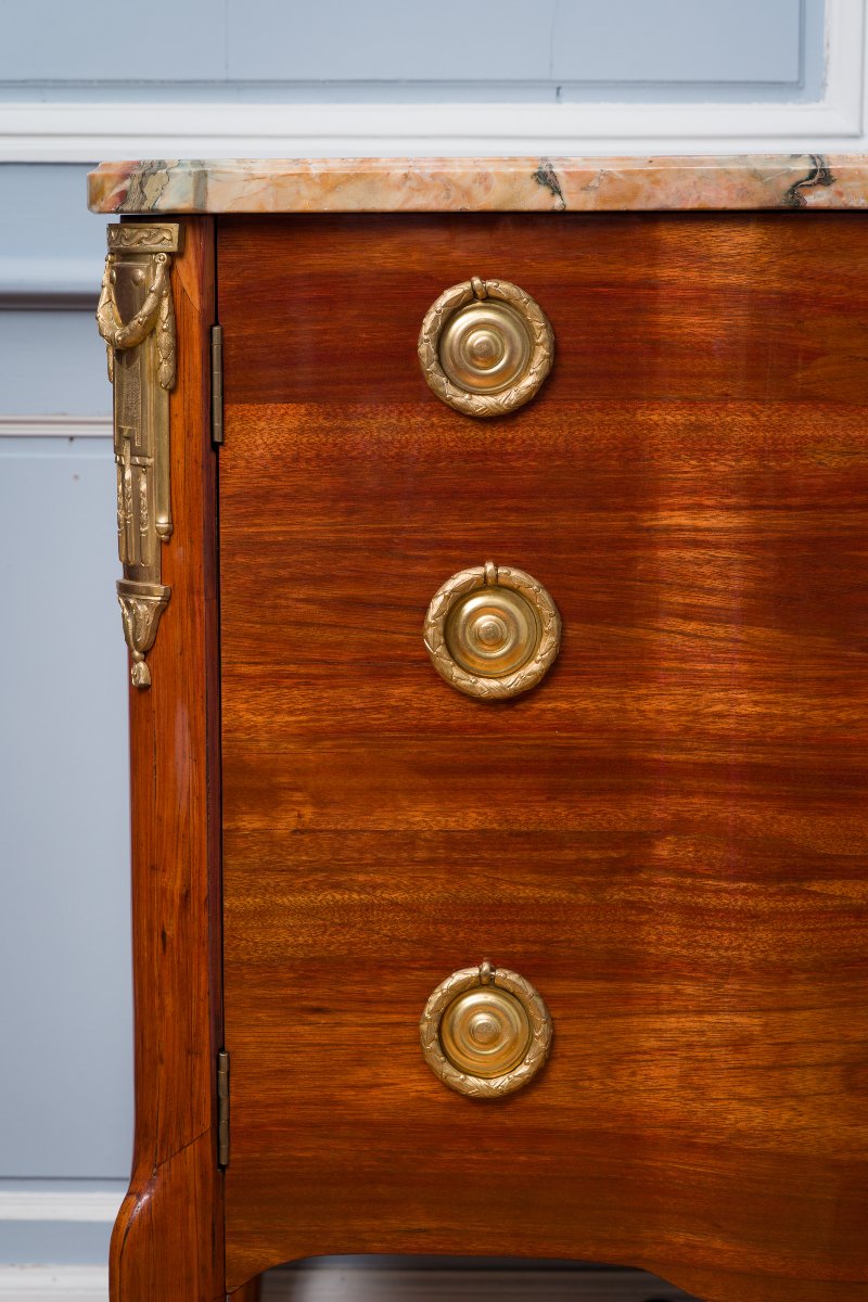 Pair Of Transition Period Chests Of Drawers-photo-8