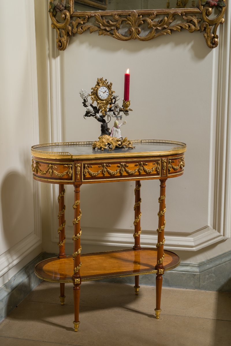 Table à écrire d'époque Louis XVI-photo-2