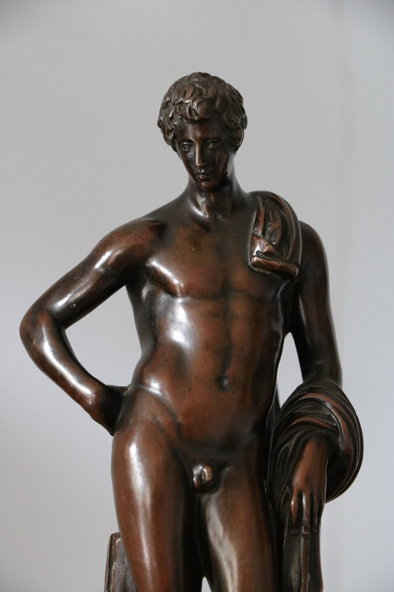 Pair Of 18th Century Bronze Sculptures-photo-2