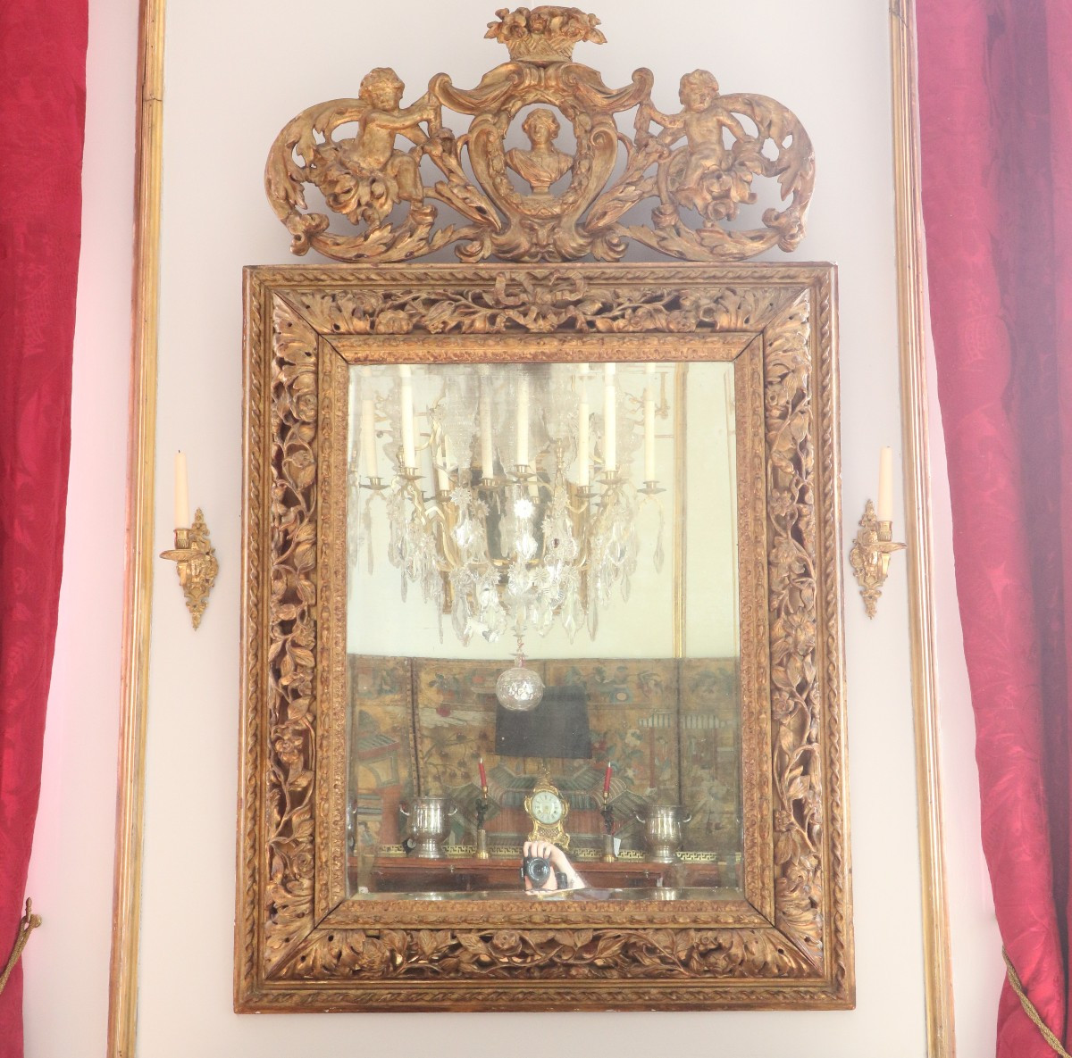 Italian Mirror From The Early 18th Century