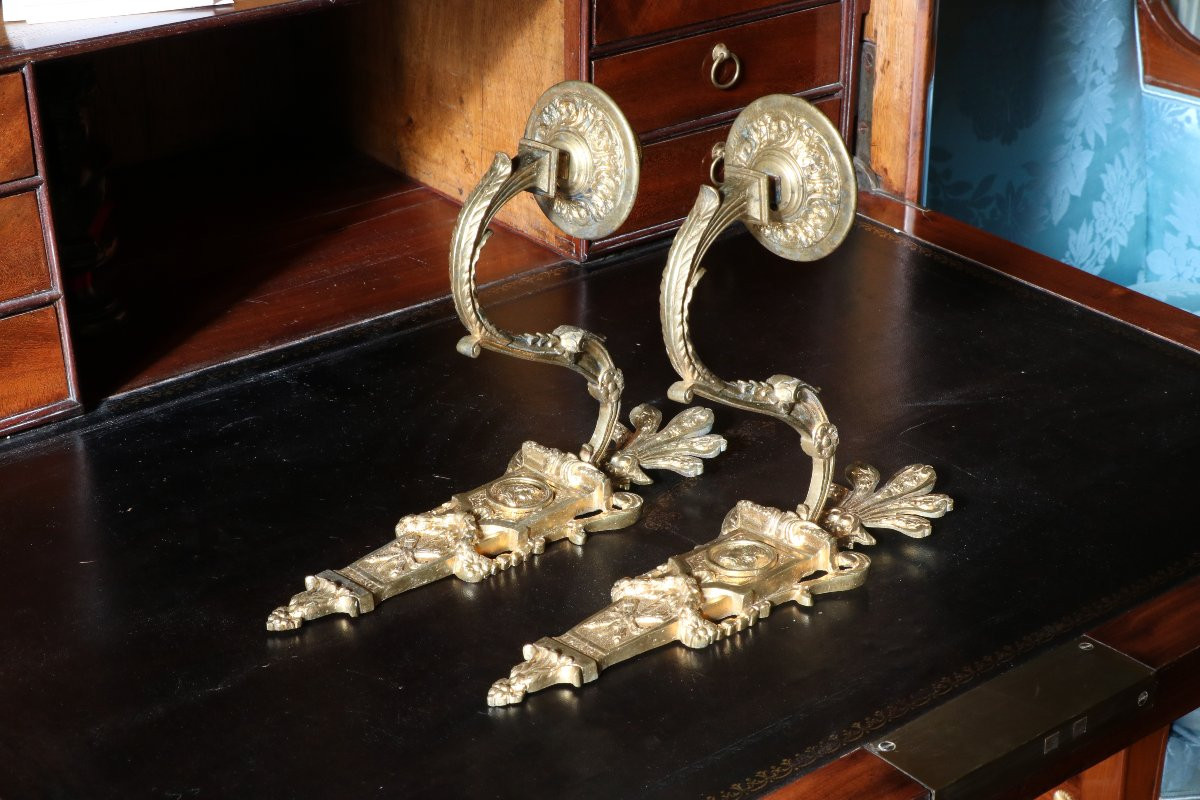 Pair Of Louis XIV Wall Sconces-photo-3