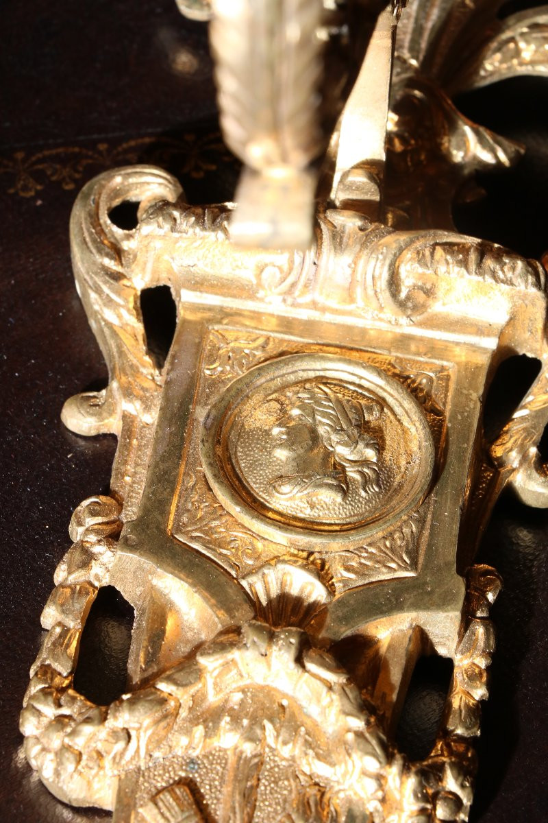 Pair Of Louis XIV Wall Sconces-photo-3