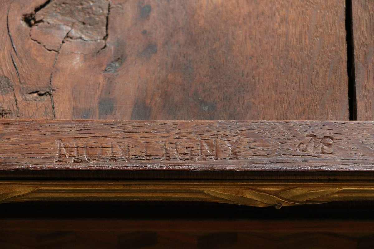 Louis XVI Period Coffee Table, Philippe-claude Montigny-photo-7