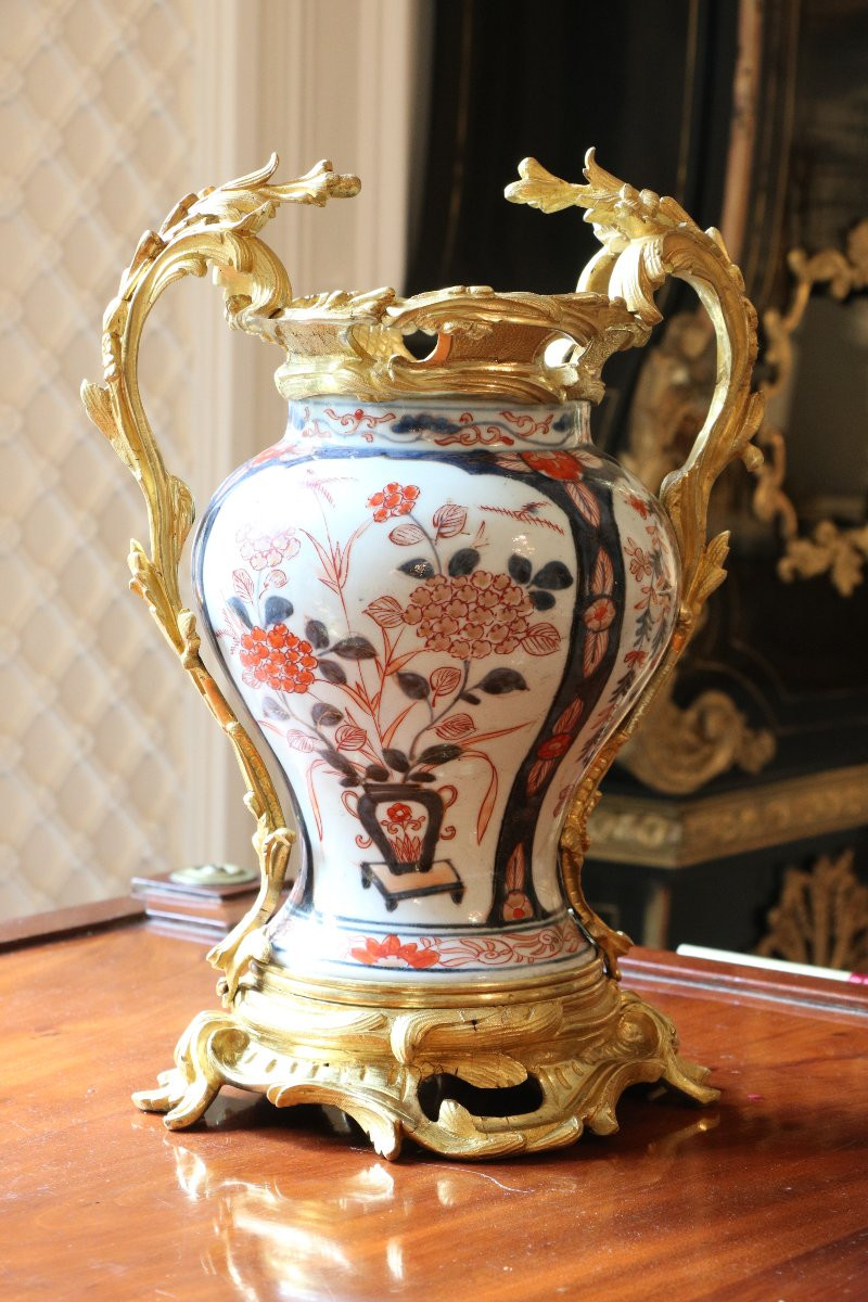Paire de vases Imari-photo-4