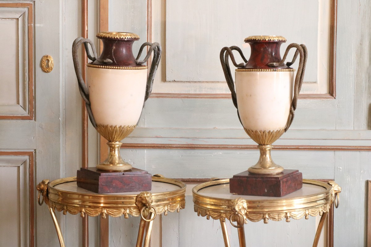 Pair Of Late 18th Century Vases