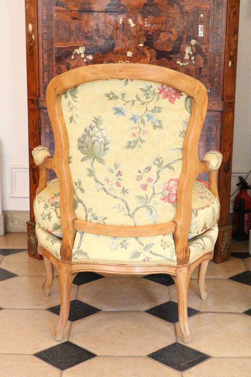Pair Of Louis XV Armchairs-photo-4