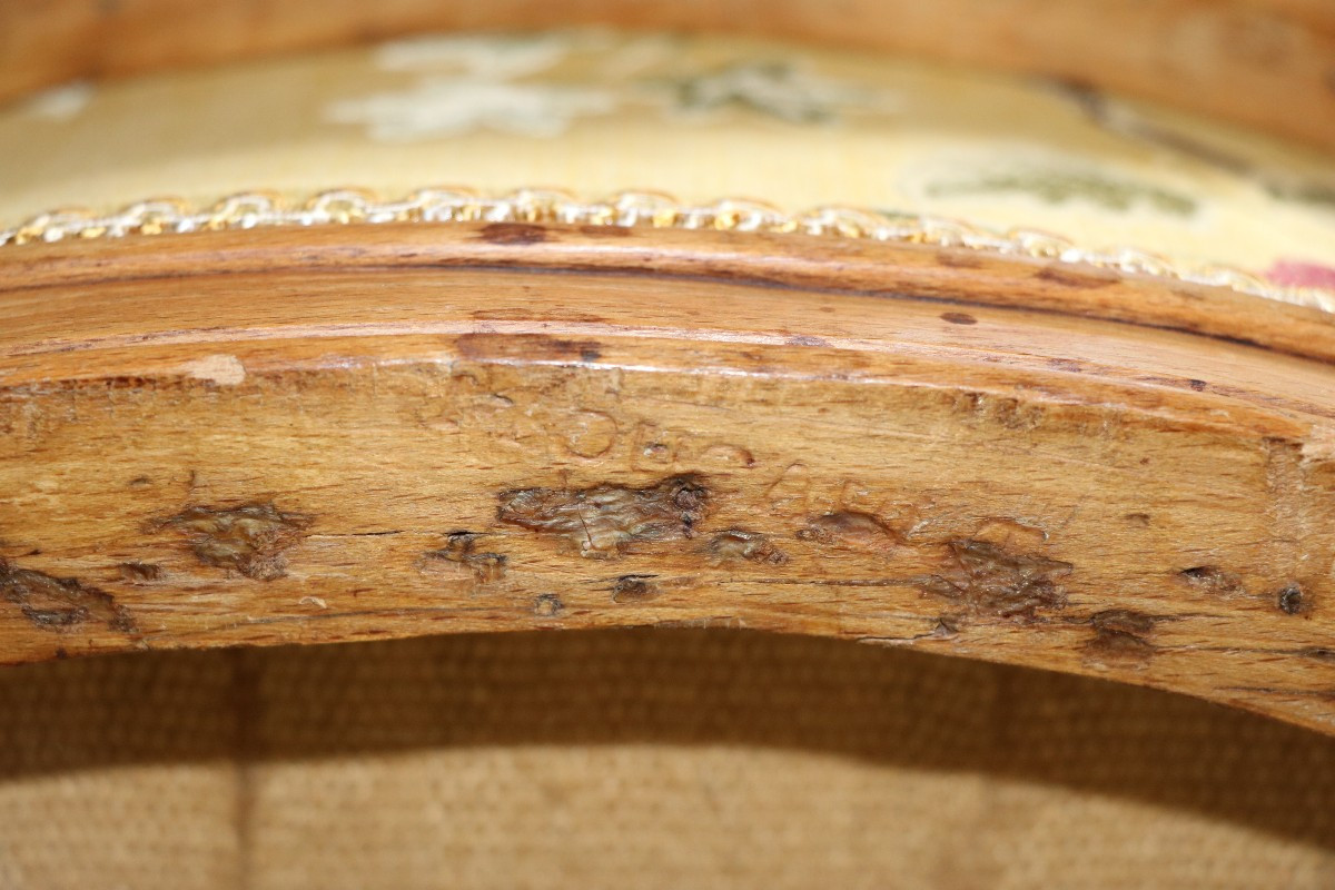 Pair Of Louis XV Armchairs-photo-1