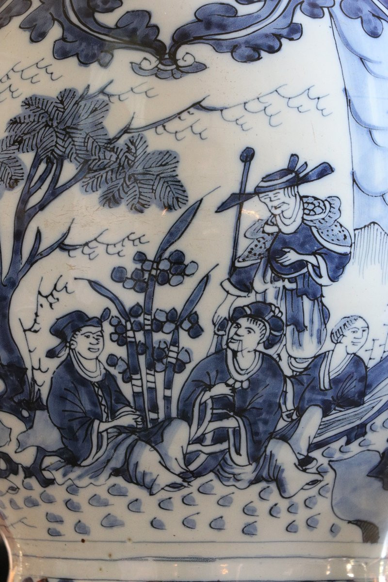 Vase en faïence de Delft XVIIème-photo-3