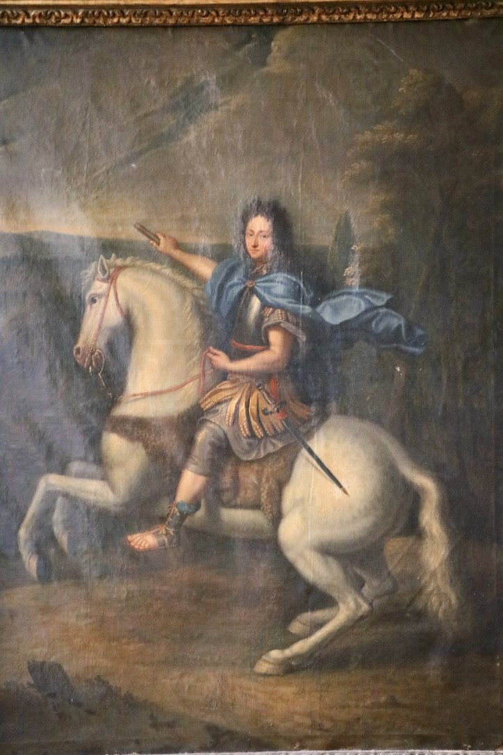 Equestrian Portrait Of Philippe d'Orléans-photo-2