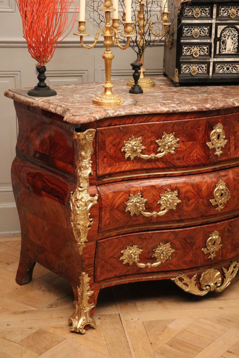 Louis XV Period Chest Of Drawers-photo-2