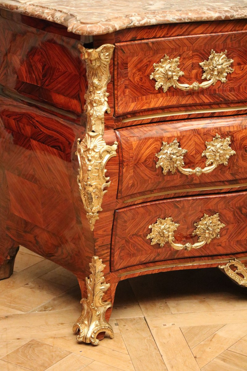 Louis XV Period Chest Of Drawers-photo-4