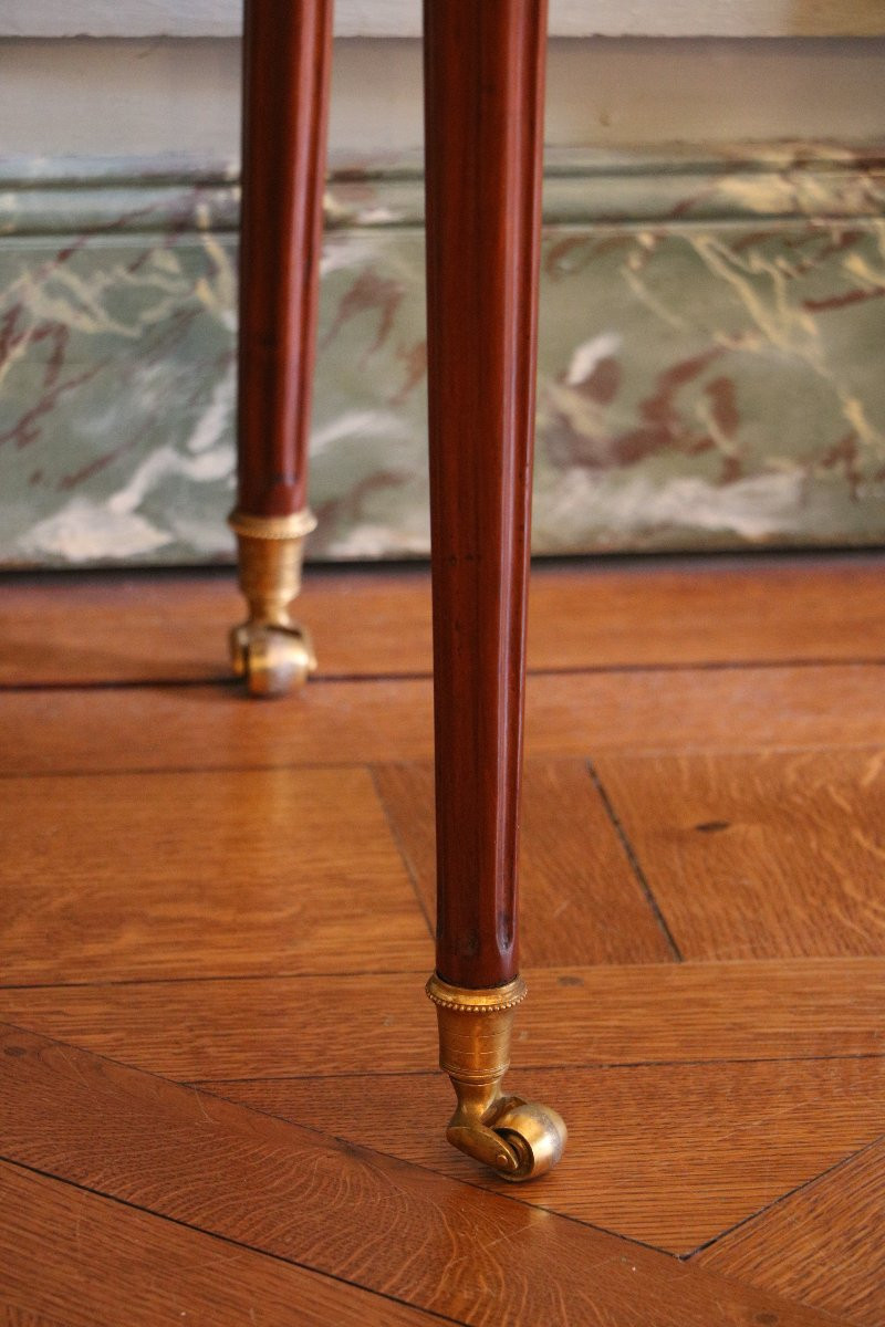 Louis XVI Table Stamped Louis Moreau And Jme-photo-4