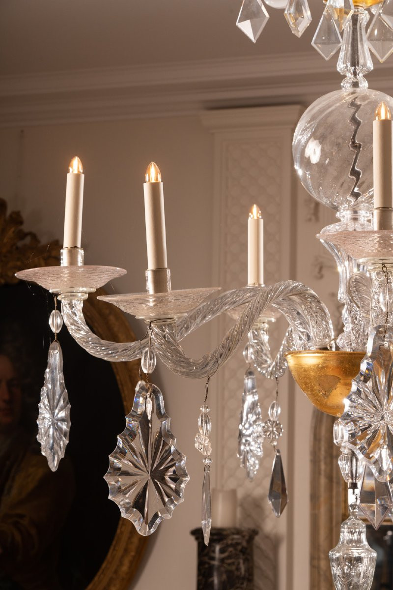Lustre liégeois  d'époque XVIIIe-photo-3