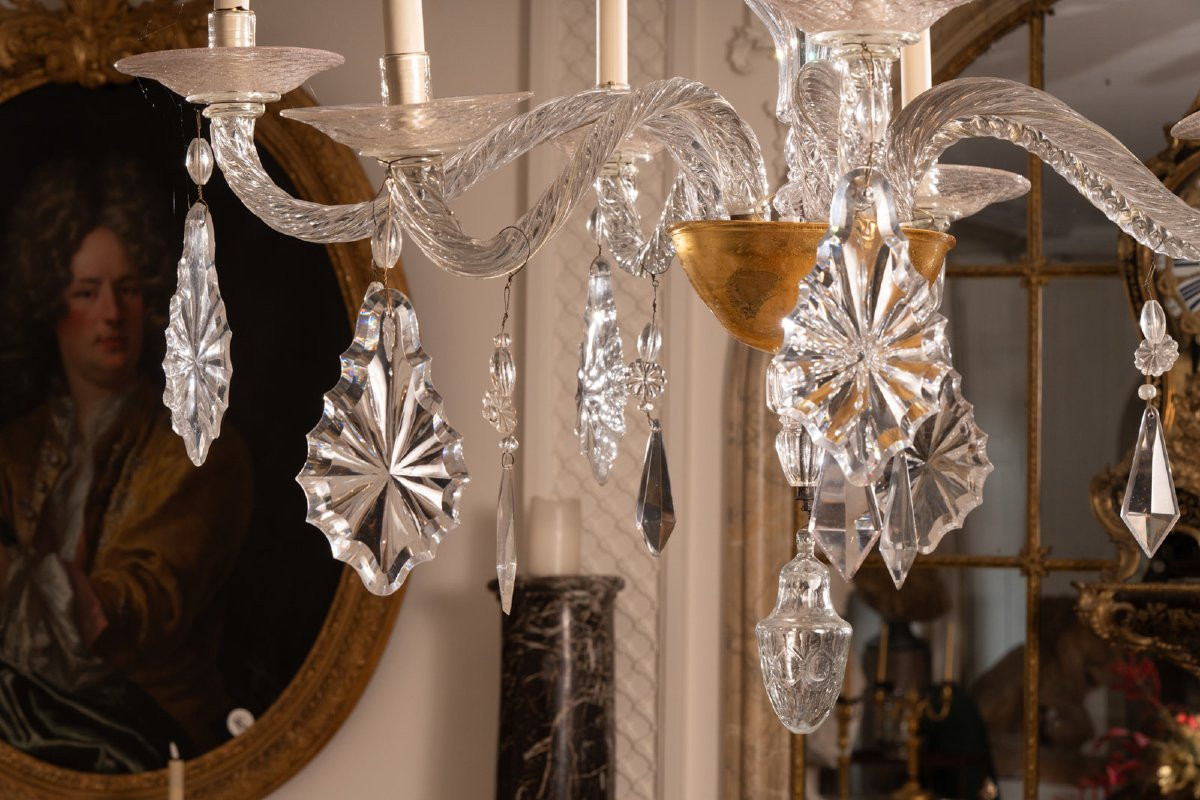 Lustre liégeois  d'époque XVIIIe-photo-4